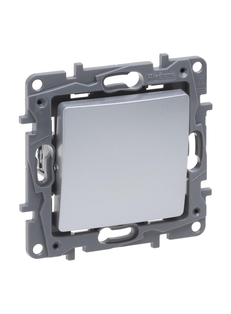 Niloe Selection - Łącznik Schodowy Pojedynczy 10 Ax Aluminium 762101 LEGRAND