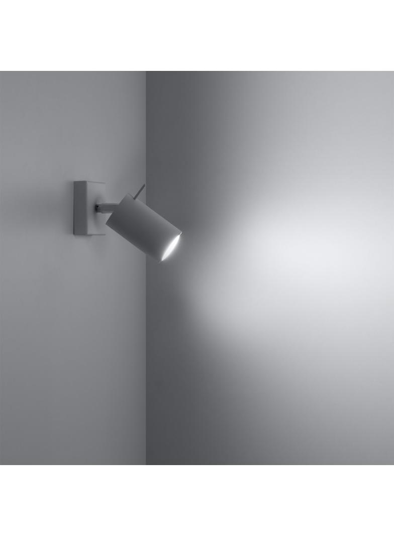 Sollux Kinkiet RING biały SL.0087