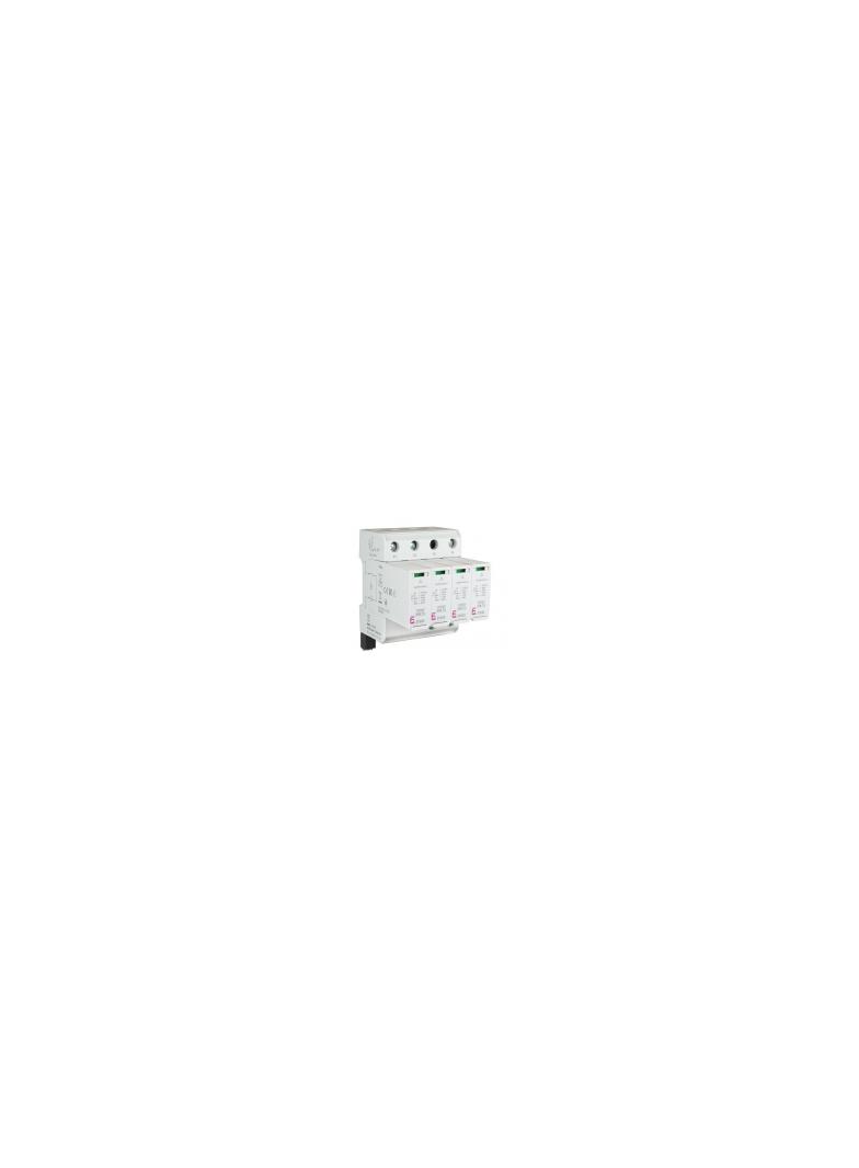 Ogranicznik przepięć T1+T2 (B+C) - iskiernik TEC GSM T12 275/25 4+0 RC 002440609 ETI