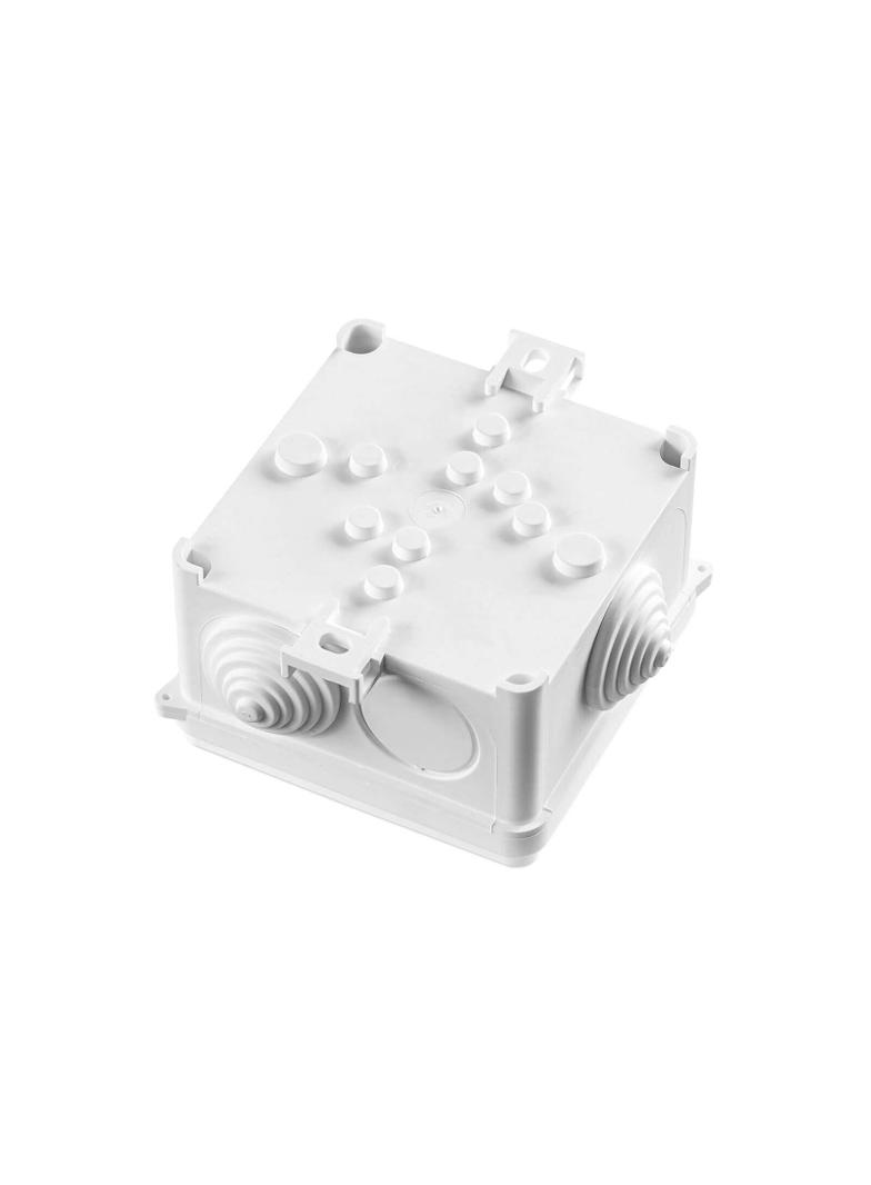 N90x90 ,  Puszka naścienna dławnicowana 93 x 93 x 55 mm, biały