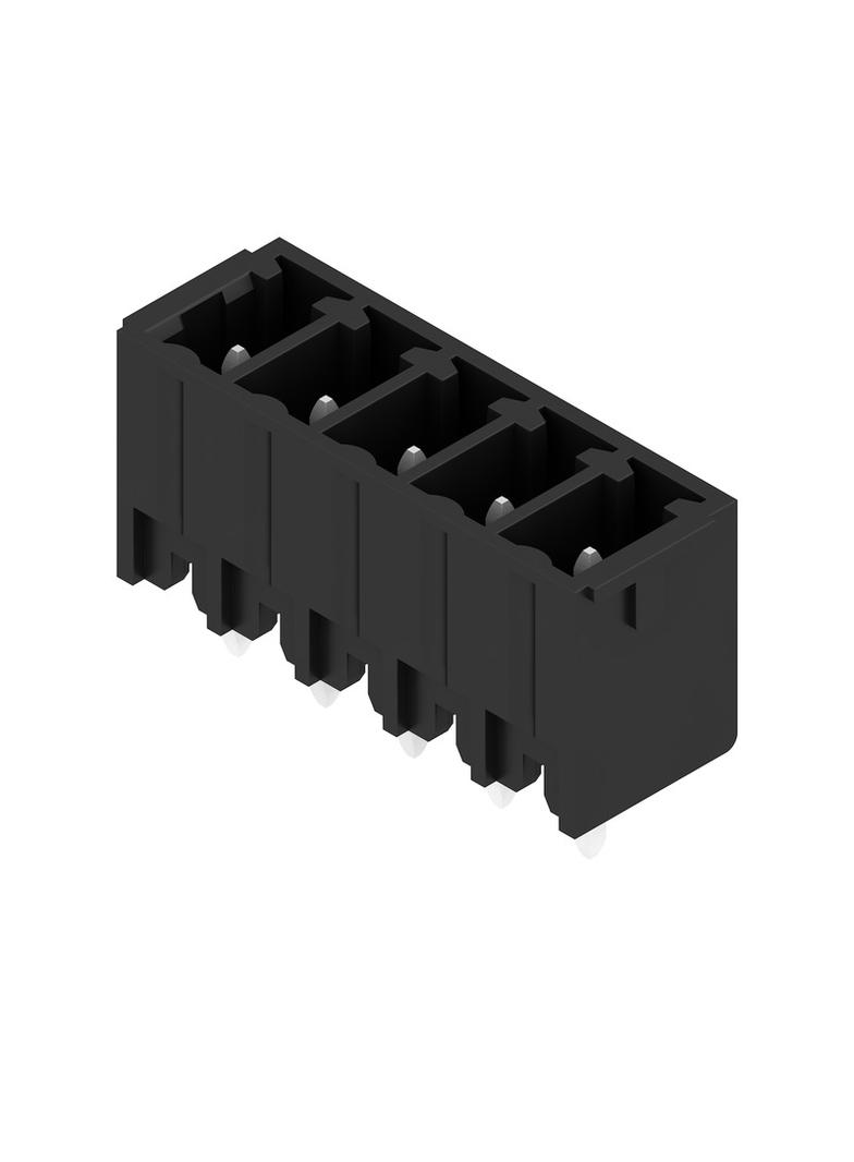 SC 3.81/05/180G 3.2SN BK BX Wtyki PCB (złącza płyty), 3.81 mm, Liczba biegunów: 5, kąt odejścia: 180° /84szt./ 1793550000 WEIDMÜLLER