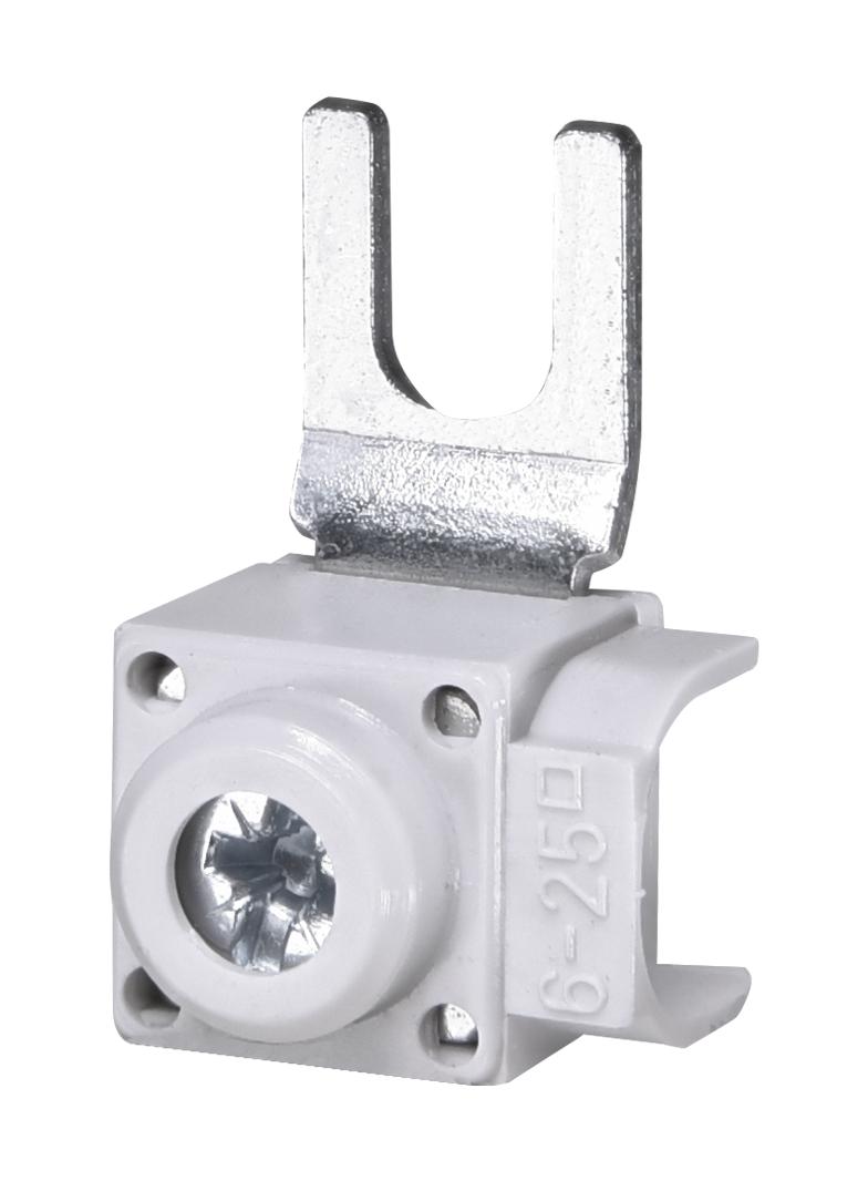 EFB-25FS-15 Zacisk zasilający widełkowy,podłączenie boczne