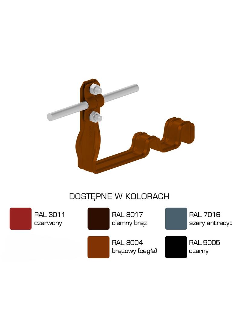 AN-28M/LA/-N Uchwyt dach.prof.skr.Z-śr. WZÓR 15 H=10cm /LA/