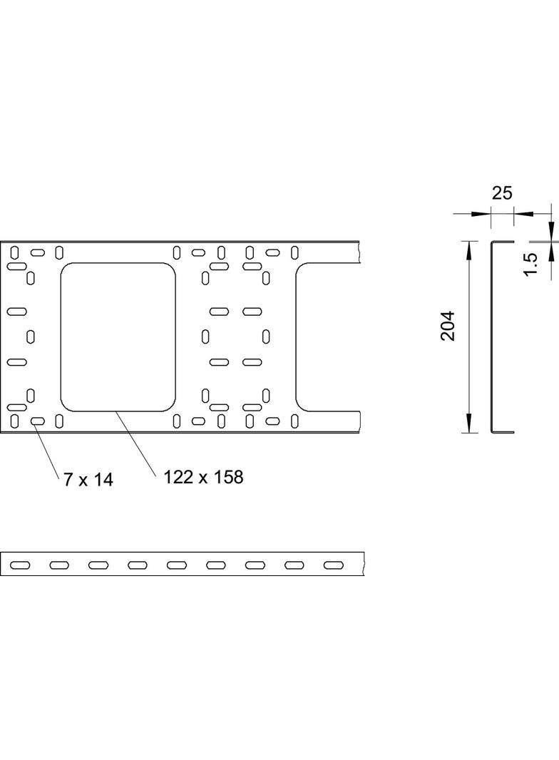 KANAŁ BKK SPÓD 200X25MM FT