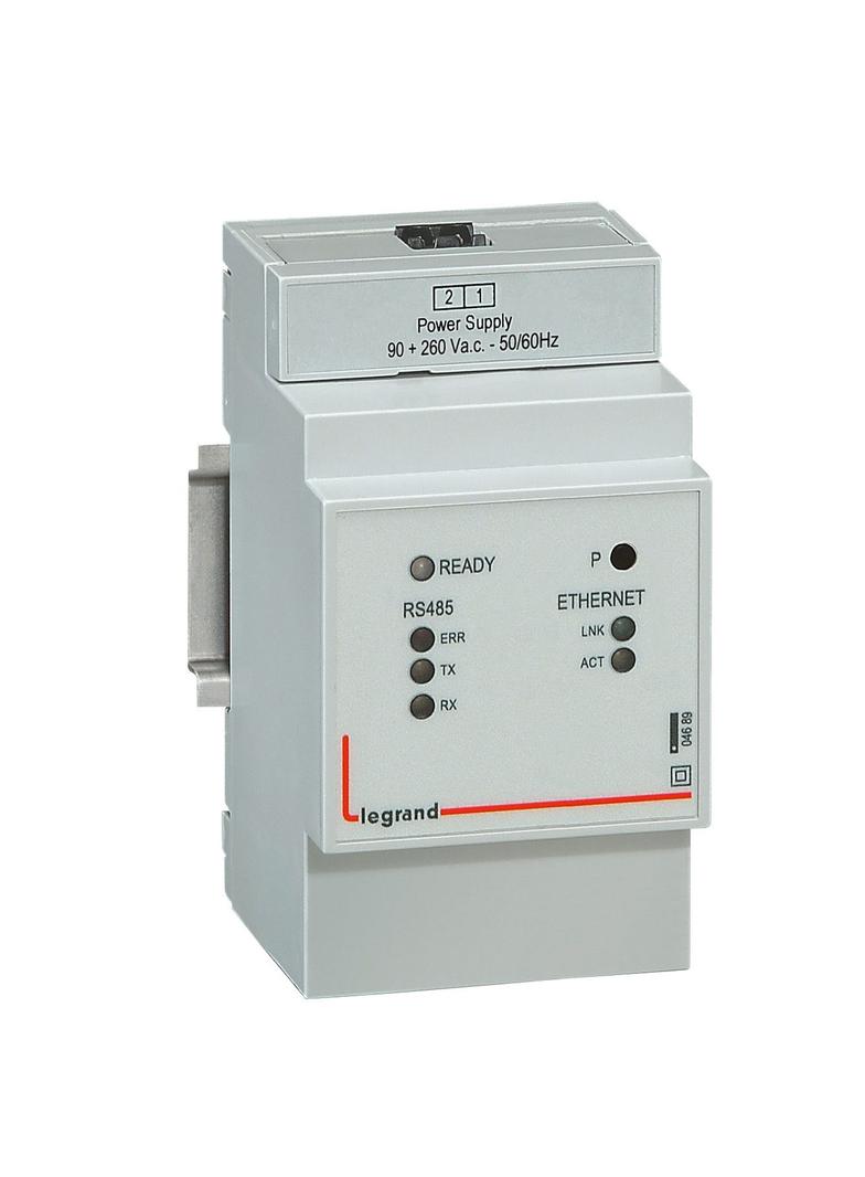 EMDX3: KONWERTER IP RS485/ETHERNET, Legrand