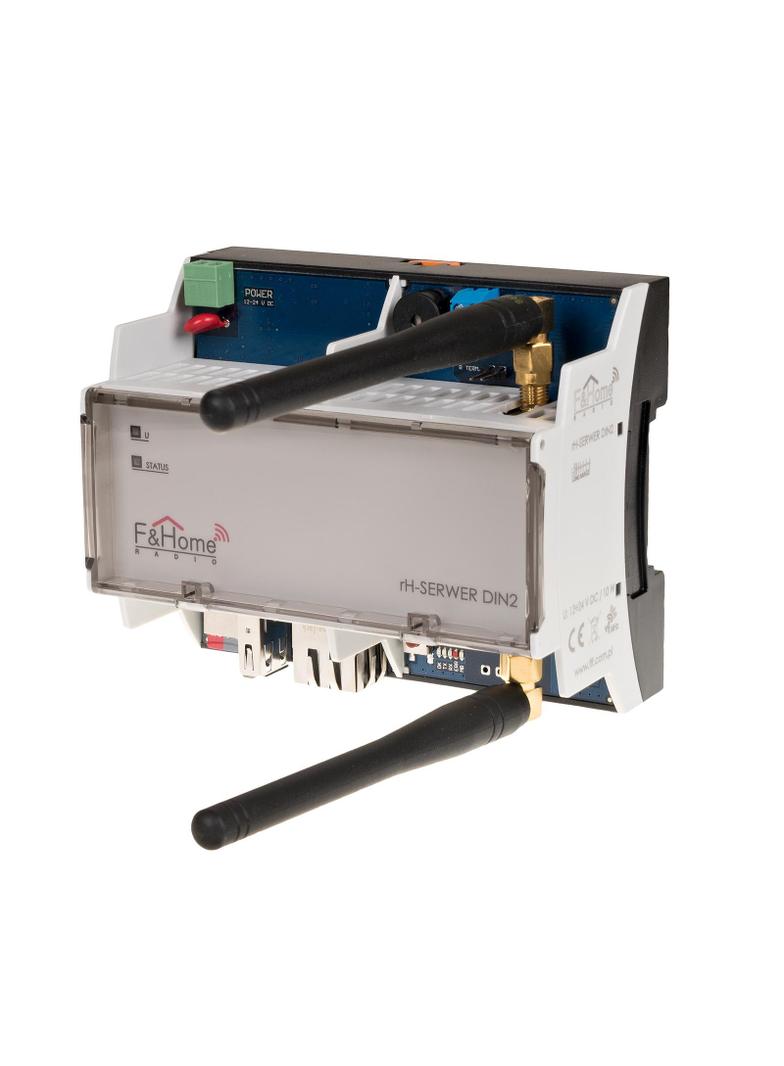 Jednostka centralna na szynę DIN2