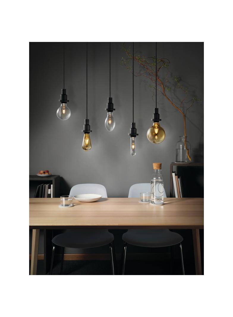 Lampa LED Vintage 1906 dim CL GLOBE125 Filament szkło przezroczyste GOLD 55 dim 7W 825 E27