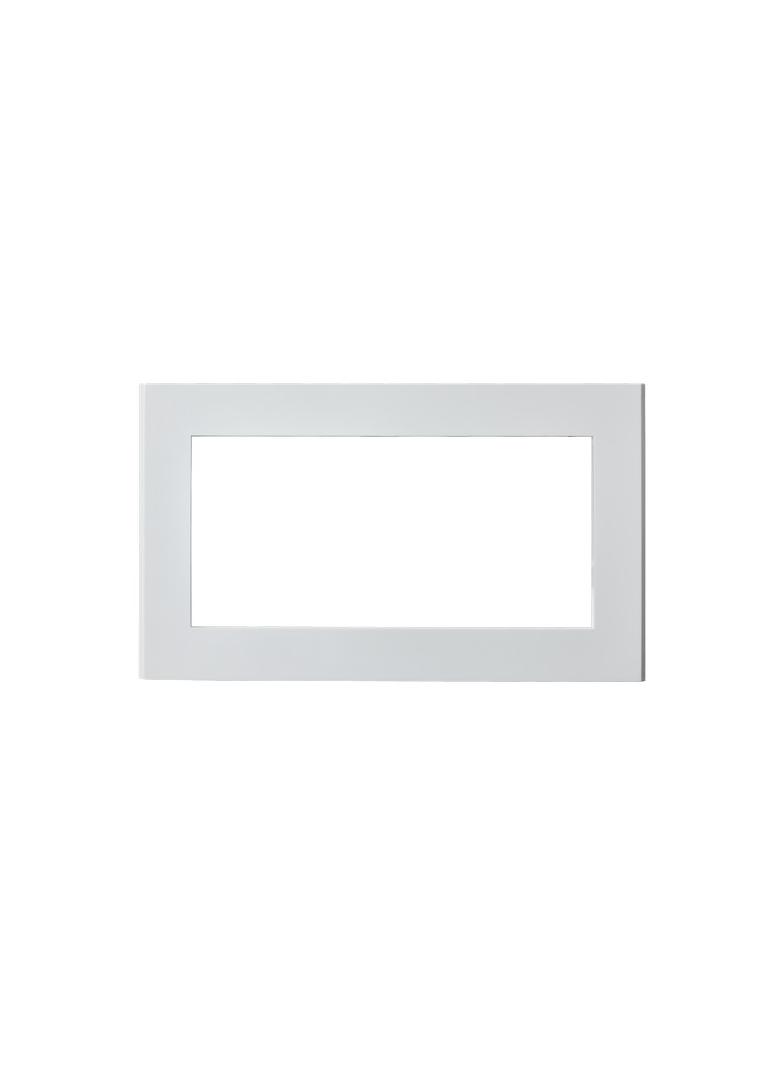 SONATA Ramka podwójna do gniazda brytyjskiego - kolor biały