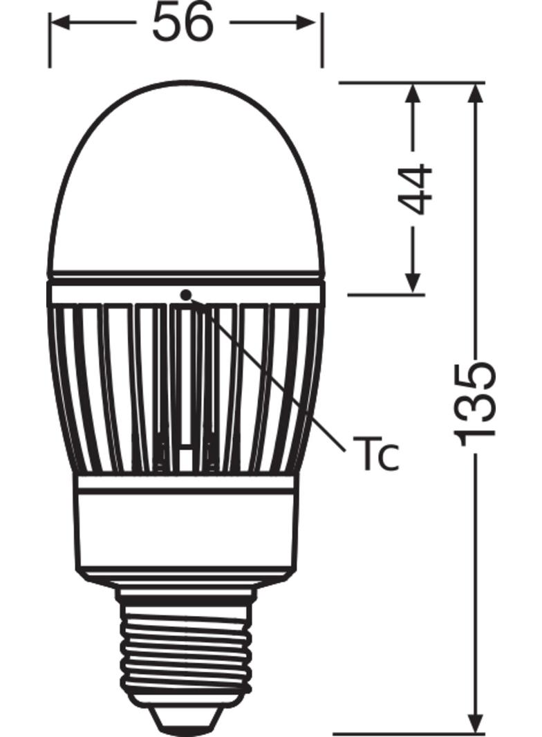 Lampa HQL LED 2000 14,5W/840 230V Glass E27