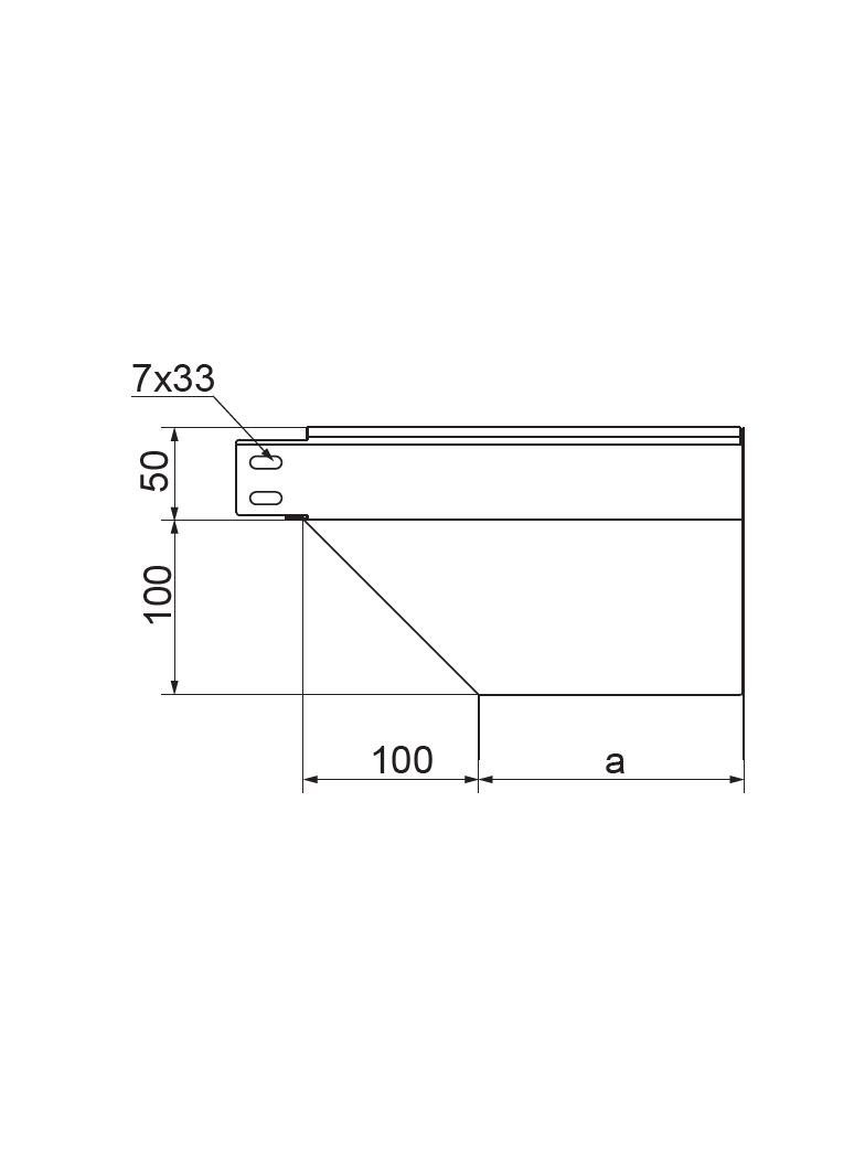 KRPBJ100H50 Kolanko redukcyjne prawe 1,0 mm