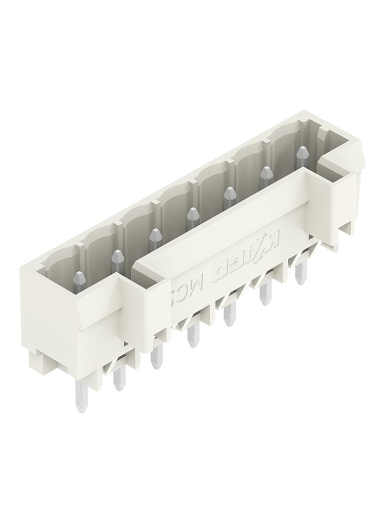 MCS-MIDI Classic wtyk 7-bieg. j-szary raster 5 mm /100szt./ WAGO