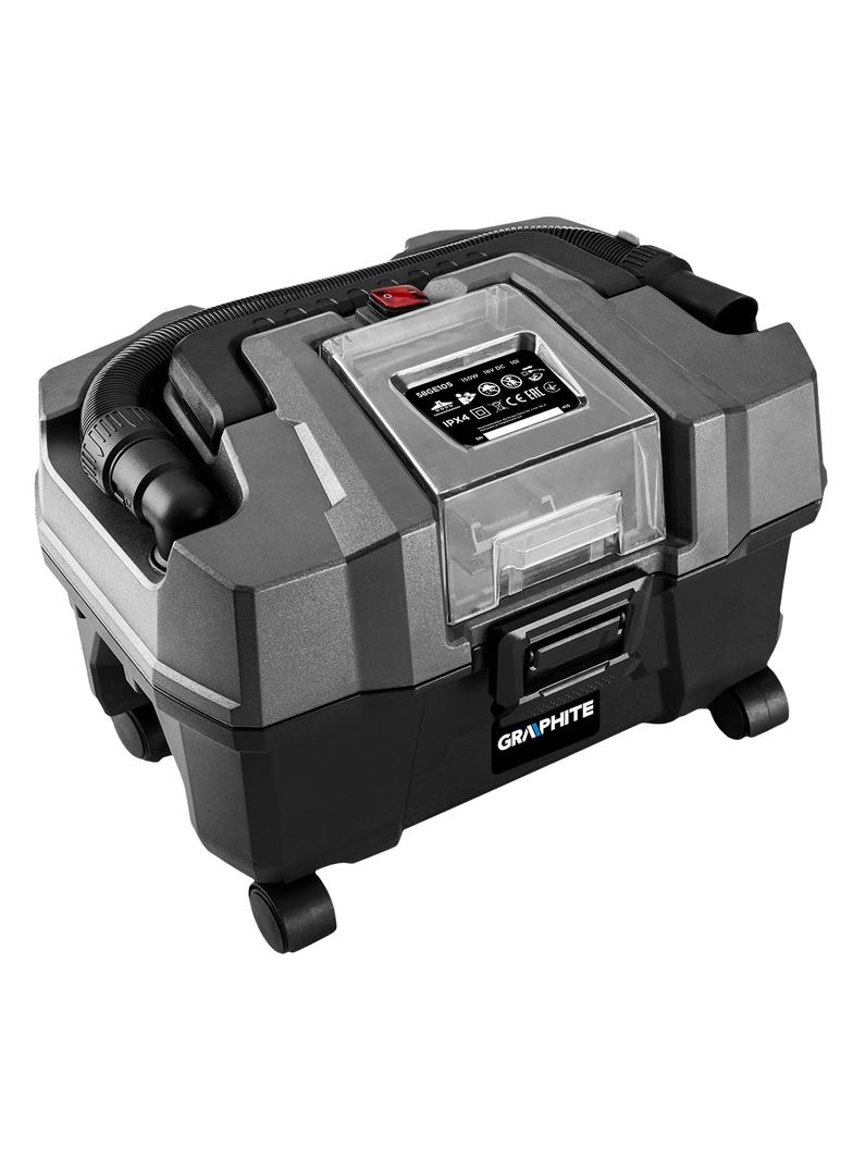 Odkurzacz warsztatowy Energy+ 18V, Li-Ion, 10 L