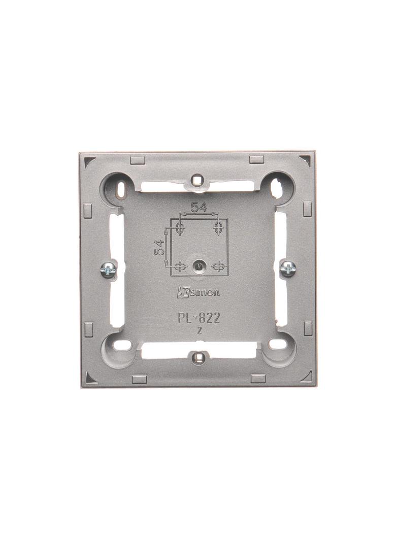 puszki instal. Puszka natynkowa płytka (31mm) pojedyncza stal inox MPN1/21 KONTAKT