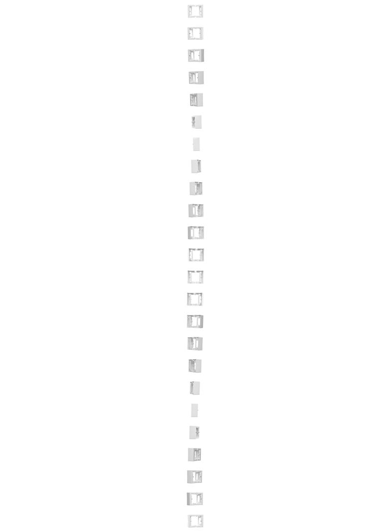 Simon Basic Neos Puszka natynkowa pojedyncza składana do ramek Basic NEOS. Głębokość 40 mm. (1 szt.