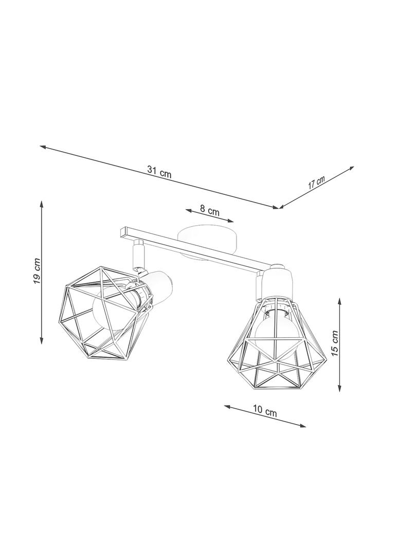 Sollux Plafon ARTEMIS 2 biały SL.1103