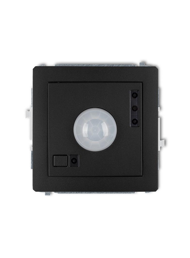 DECO Mechanizm elektronicznego czujnika ruchu czarny mat