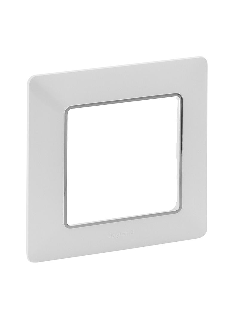 VALIF:RAMKA X1 BIAŁA/CHROM, Legrand