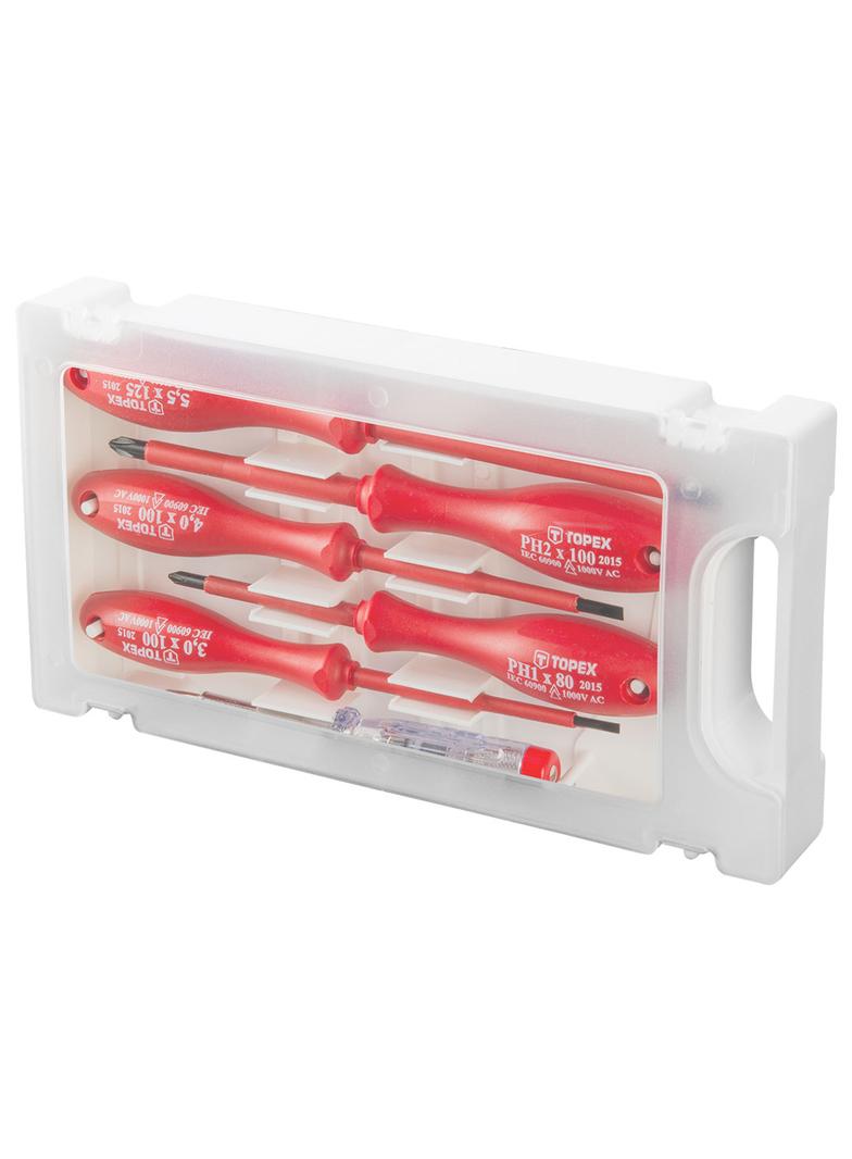 Wkrętaki 1000V, zestaw 6 szt.