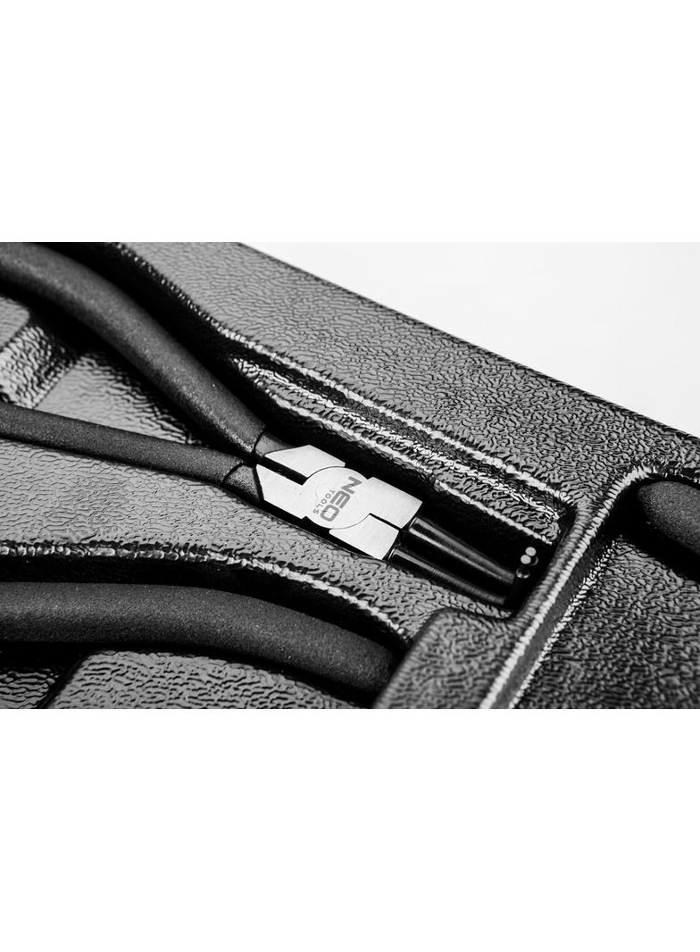 Szczypce segera do pierścieni osadczych, zestaw 4 szt., wkładka