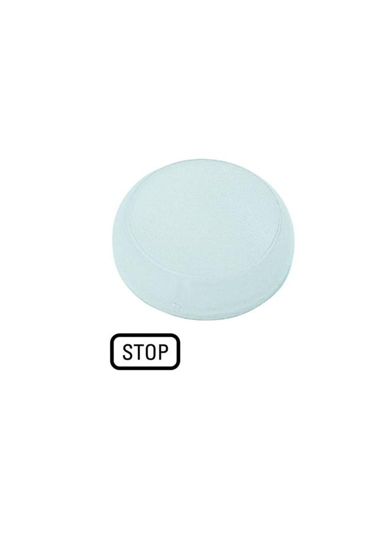 M22-XL-W-GB0 Soczewka do lampki sygnalizacyjnej 22mm biała z opisem /STOP/ 218413 EATON