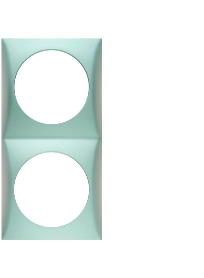 Integro Ramka 2-krotna, chrom 918262528 HAGER