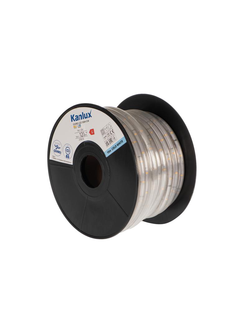 GIVRO LED 15M-CW Wąż LED rolka 15m 210 DC GIVRO LED 15M-CW barwa chłodnobiała 6500K 1m = 120Lm KANLU 38578 KANLUX