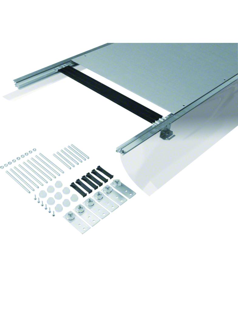 tehalit.BK Kanał współpoziomy boczna folia ochronna BKF 600x(145-190)mm stal BKF600145 HAGER