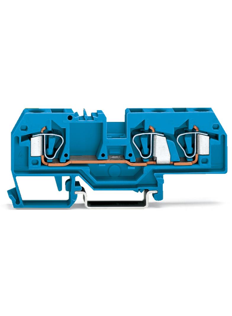 złączka 3-przewodowa 6 mm2 niebieska