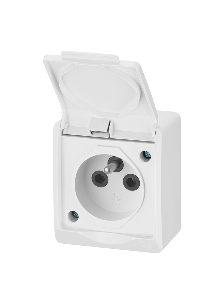 HERMES Gniazdo 2P+Z IP44