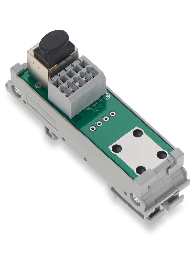 moduł przejściowy do Ethernet RJ-45 WAGO