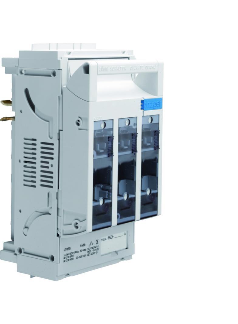 LT rozłącznik bezpiecznikowy NH00 3P 160A 690V AC LT055 HAGER