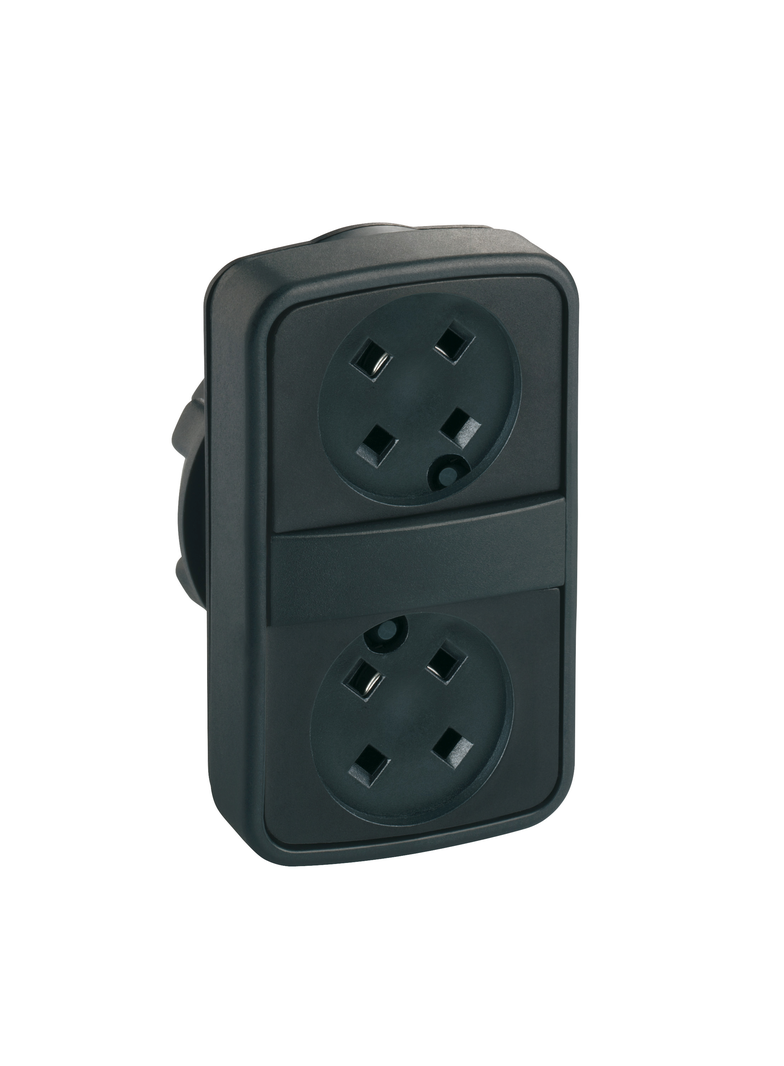 Harmony XB5 Główka przycisku podwójnego płaski/płaski bez wkładek plastikowa