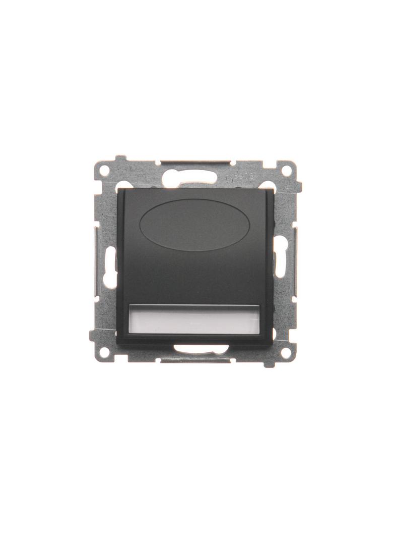 Simon 54 Oprawa oświetleniowa LED 14V DC 0.42 W białe ciepłe 3100 K czarny