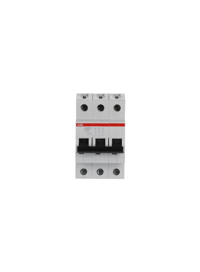 S203M-D63 Wyłącznik nadprądowy 10kA 3P D63A 2CDS273001R0631 ABB