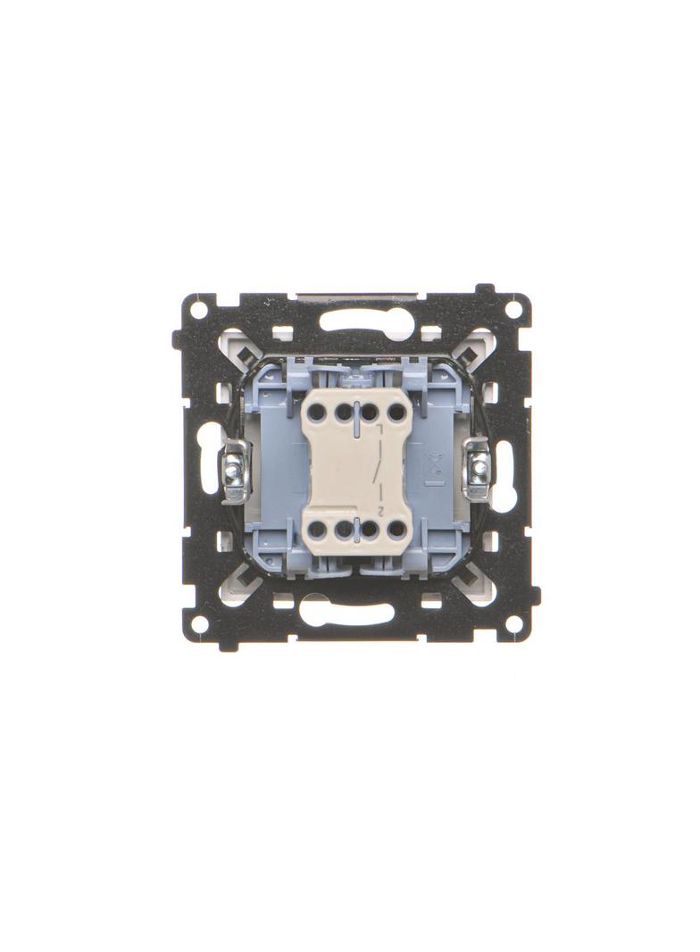 Simon 55 Łącznik pojedynczy jednobiegunowy szybkozłączka Aluminium mat TW1.01/143 KONTAKT