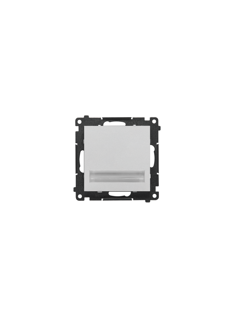 Simon 55 Oprawa oświetleniowa LED 230V (0,93 W) Barwa ciepła biała 3100K Aluminium mat TOS3K.01/143 KONTAKT