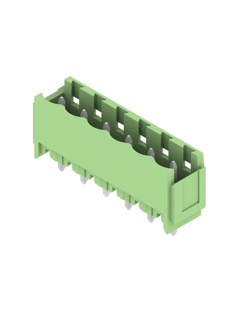 SL 5.08HC/06/180B 3.2SN GN BX Wtyki PCB (złącza płyty), 5.08 mm, Liczba biegunów: 6, kąt odejścia: 180° /50szt./ 1409410000 WEIDMÜLLER