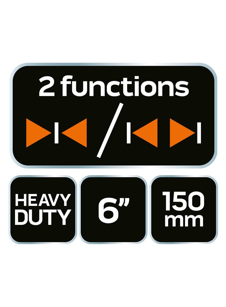 Ścisk automatyczny heavy duty 6"/150