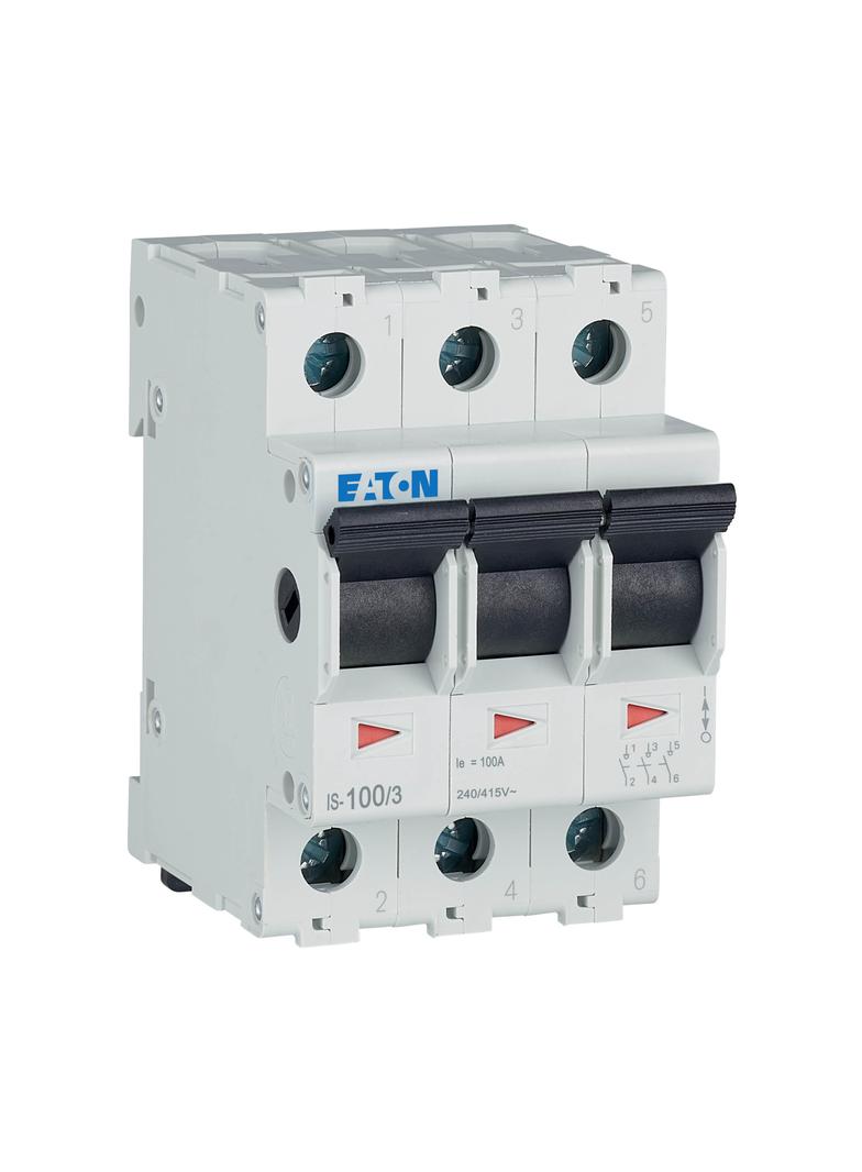 IS-100/3 Rozłącznik główny izolacyjny modułowy 3P 100A 276284 EATON