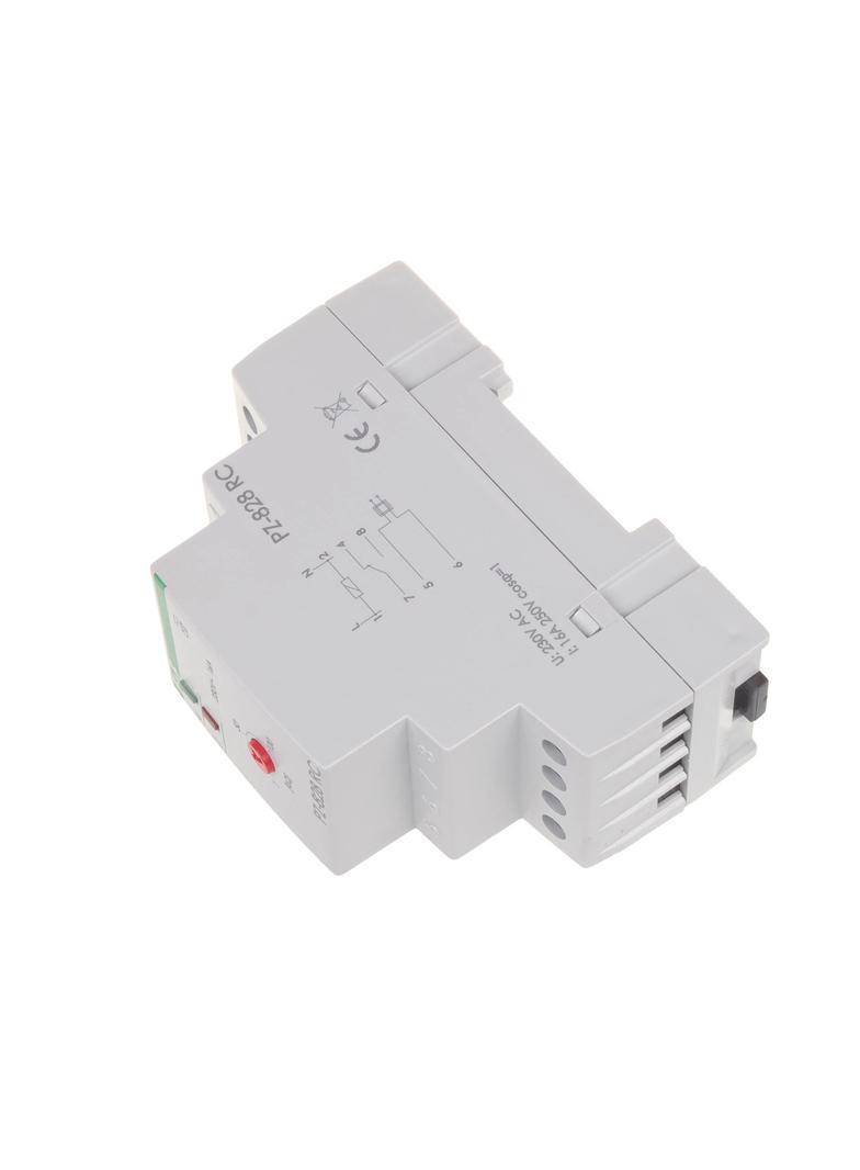 Przekaźnik przelania do kontroli poziomu PZ-828 RC B, montaz na szynie DIN,styk: 1NO/NC 230V
