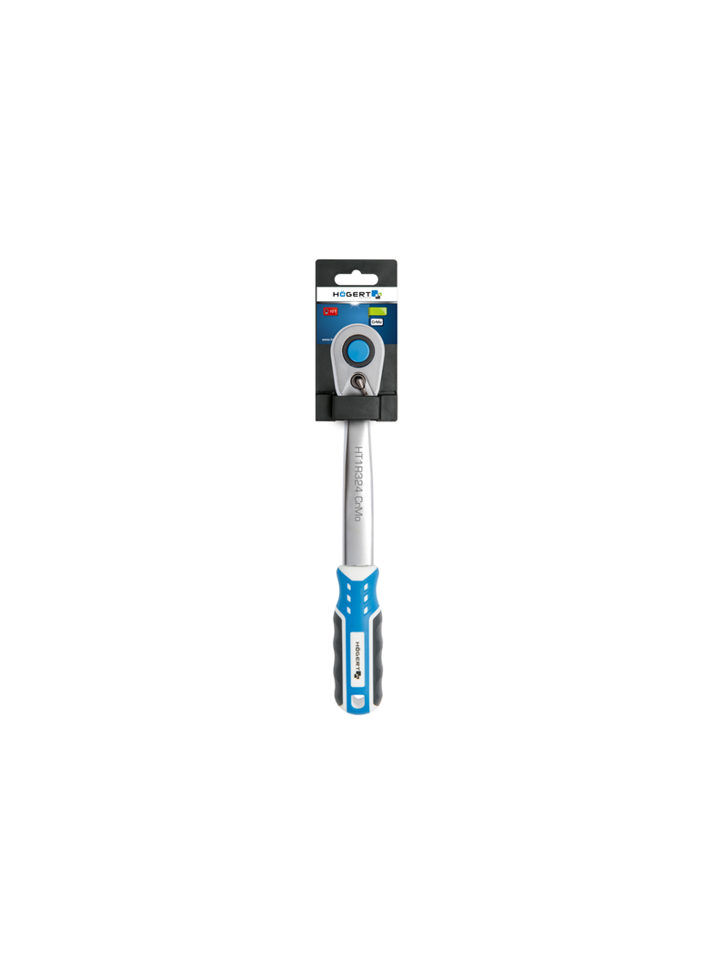 Grzechotka odgieta 1/4'' 72 zęby CrMo HOEGERT HT1R324 GTV Poland