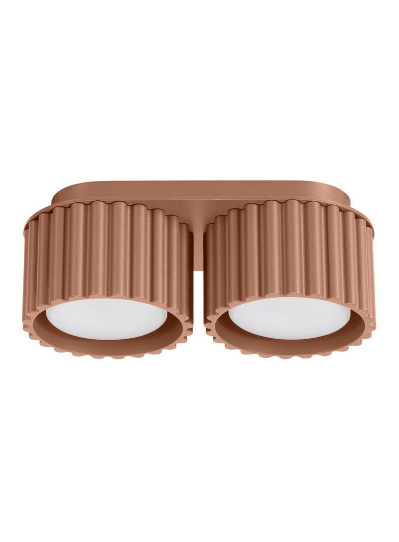 SOLLUX Plafon AURA 2 mocca Gx53 ; SL.1808