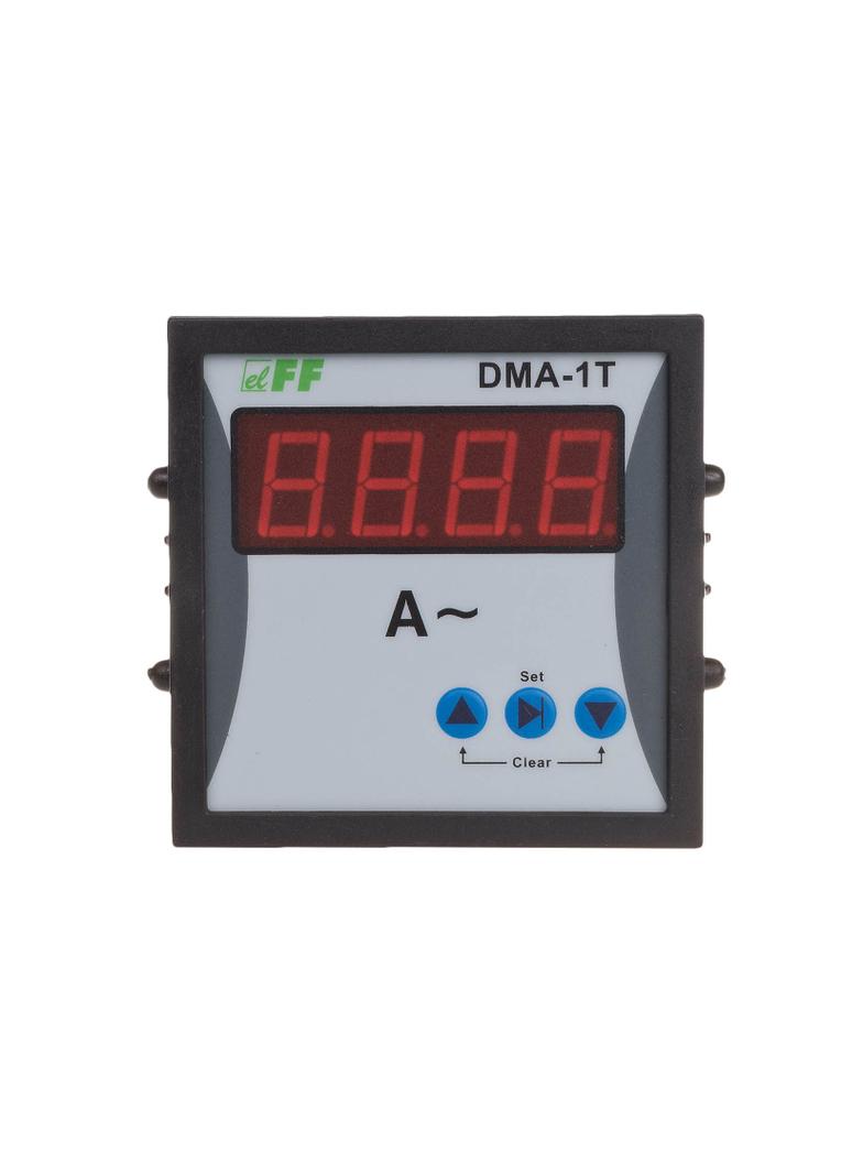 CYFROWY WSKAŹNIK WARTOŚCI PRĄDU, JEDNOFAZ., IMAX= 5A; PANELOWY 72X72MM