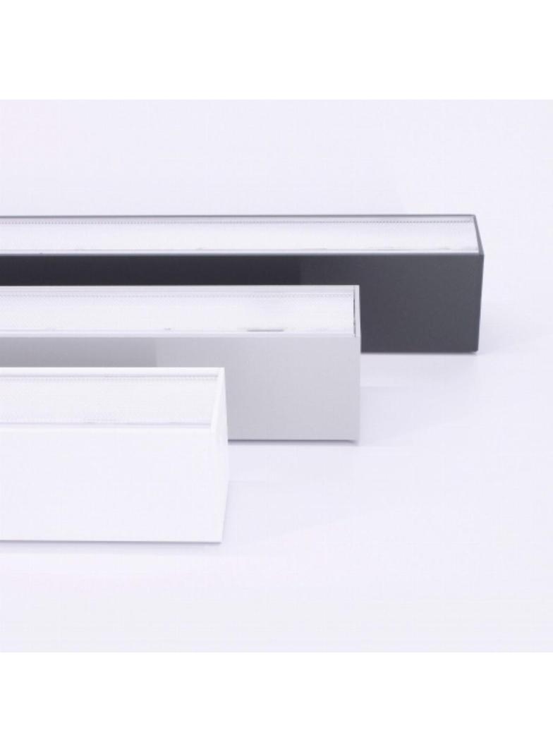OPRAWA LINIOWA QUALIS 116CM 36W 5040lm 4K BIAŁA KLOSZ PC MIKRO (24W-3360lm/30W-4200lm/42W-5880lm)