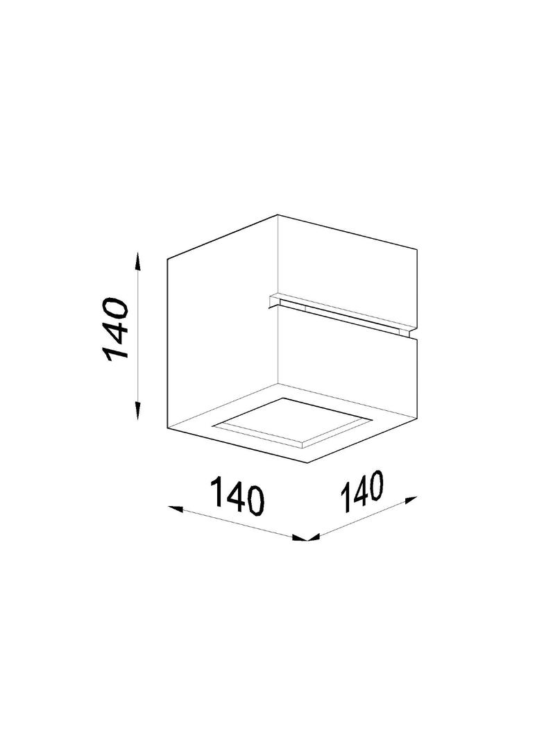 Sollux Kinkiet ceramiczny LEO LINE SL.0230