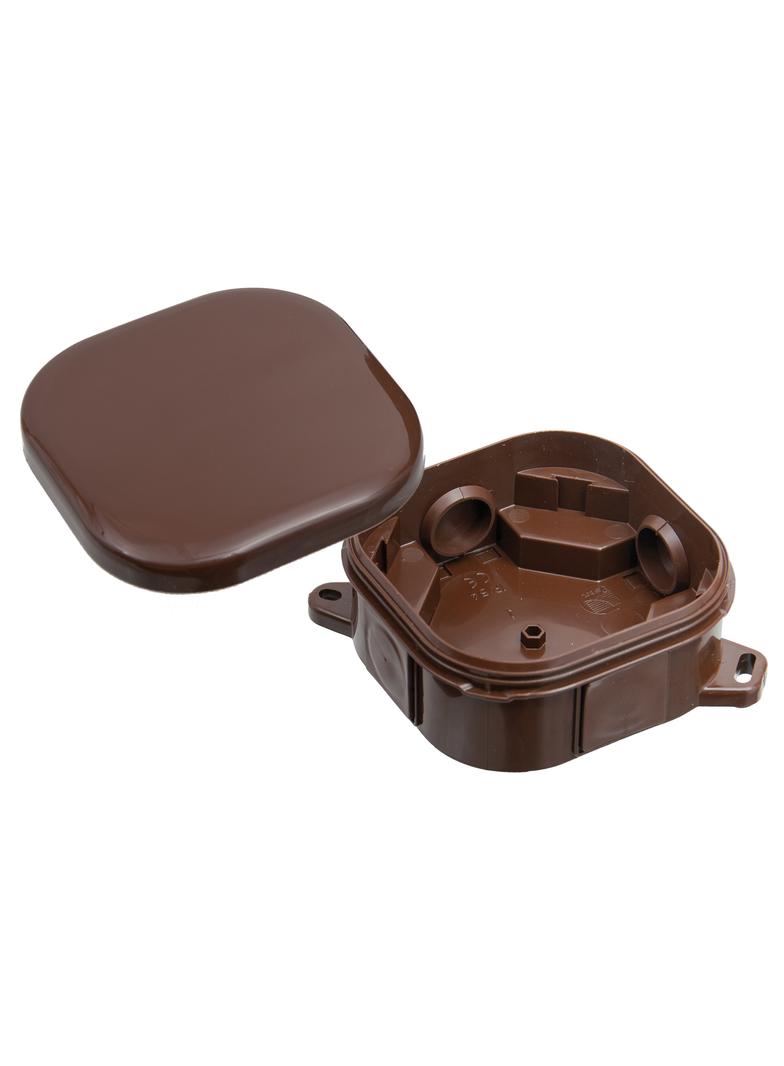 PH 92 x 92 klik - bez zacisków, IP 54, brązowy