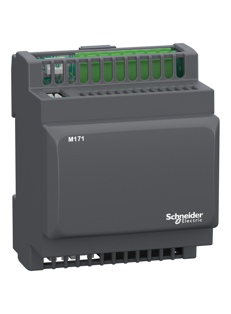 Modicon M171, Sterownik PLC HVAC, 6xDI 3xAI 6xDO 5xAO LAN Modbus SL zasilanie 12...24V