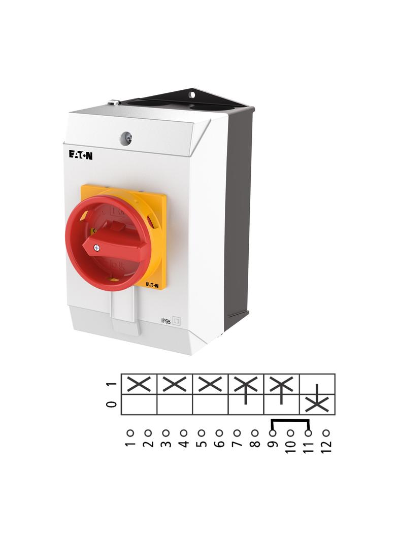 T3-3-8901/I2/SVB Łącznik krzywkowy 32A 13kW 218987 EATON