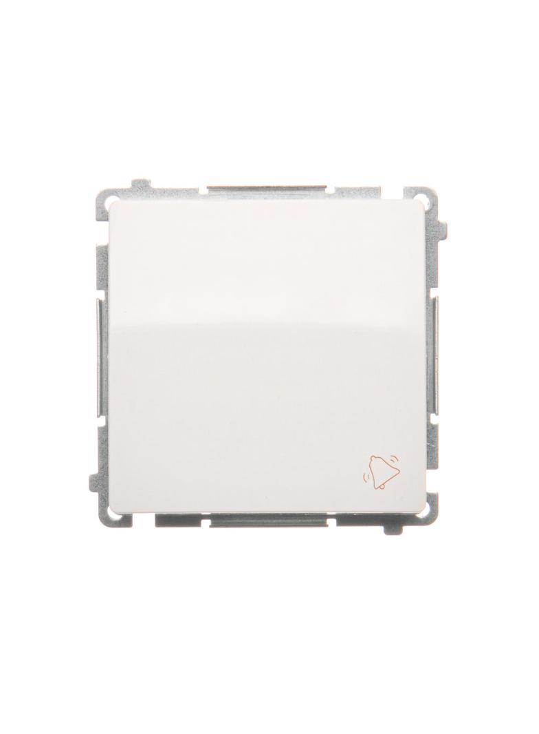 Simon Basic Przycisk dzwonek 10A 250V szybkozłączka biały BMD1.01/11 KONTAKT