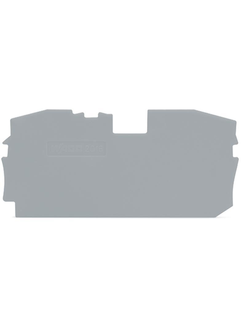 Ścianka końcowa szara TOPJOBS /25szt./ 2016-1291 WAGO